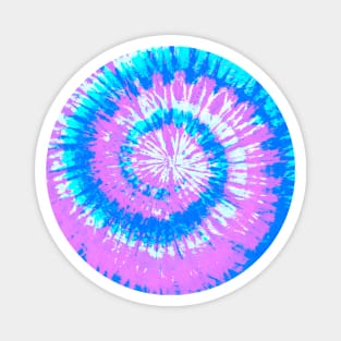 Tie Dye Spiral Magnet